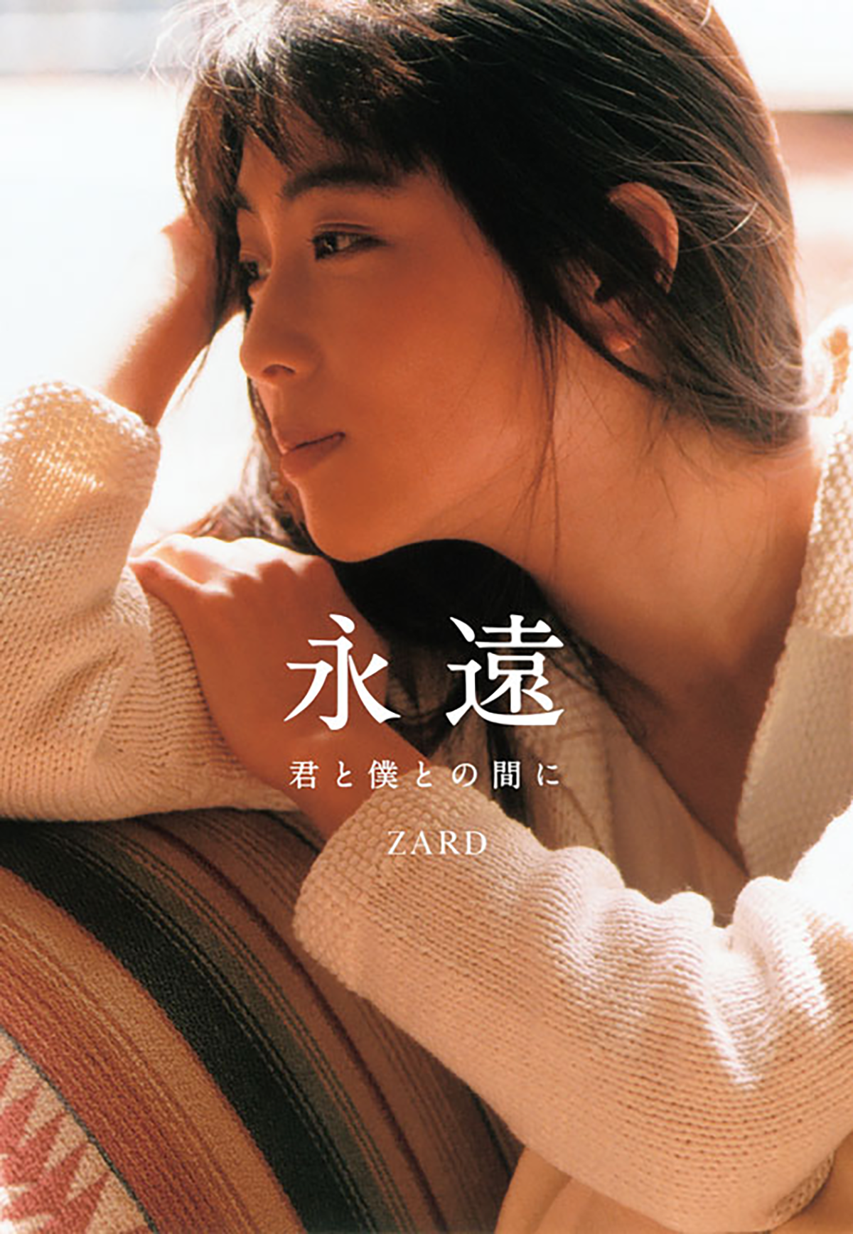 ZARDのオフィシャルドキュメントブック『永遠 ～君と僕の間に～』の表紙画像